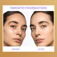 Seven Seas Smooth Foundation | Oil Free | Lightweight | Long Lasting Foundation for Face Makeup | SPF-20 (Natural, 30G)