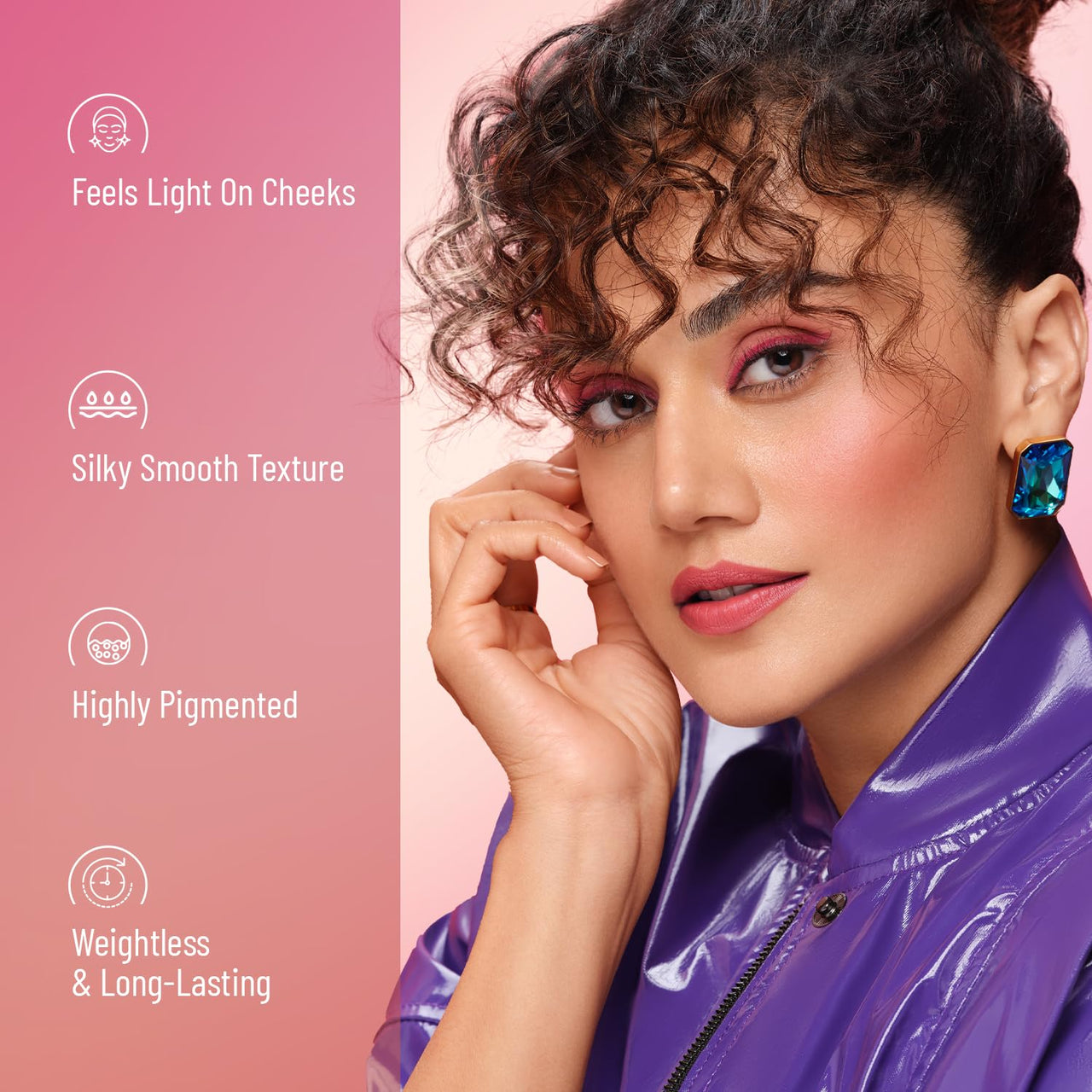 Swiss Beauty Professional Blusher With Highly Blendable Shades | Pigmented Blusher For A Natural Flush | Shade-05, 6Gm|