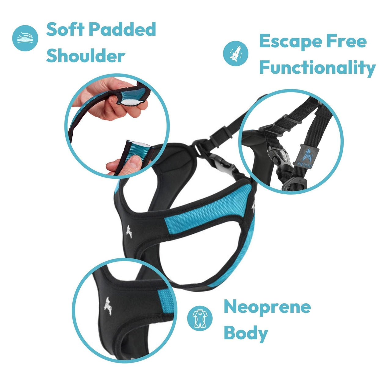 Gooby Escape Free Easy Fit Harness - Orange, Large - No Pull Step-in Patented Small Dog Harness with Quick Release Buckle - Perfect On The Go No Pull Harness for Small Dogs or Medium Dog Harness Large chest (20.25~24.75")