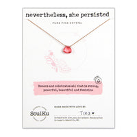 SoulKu Soul Shine Handmade Necklace, Empowering Jewelry With Healing Crystal, Inspirational Jewelry For Women, Mom & Sister, 2