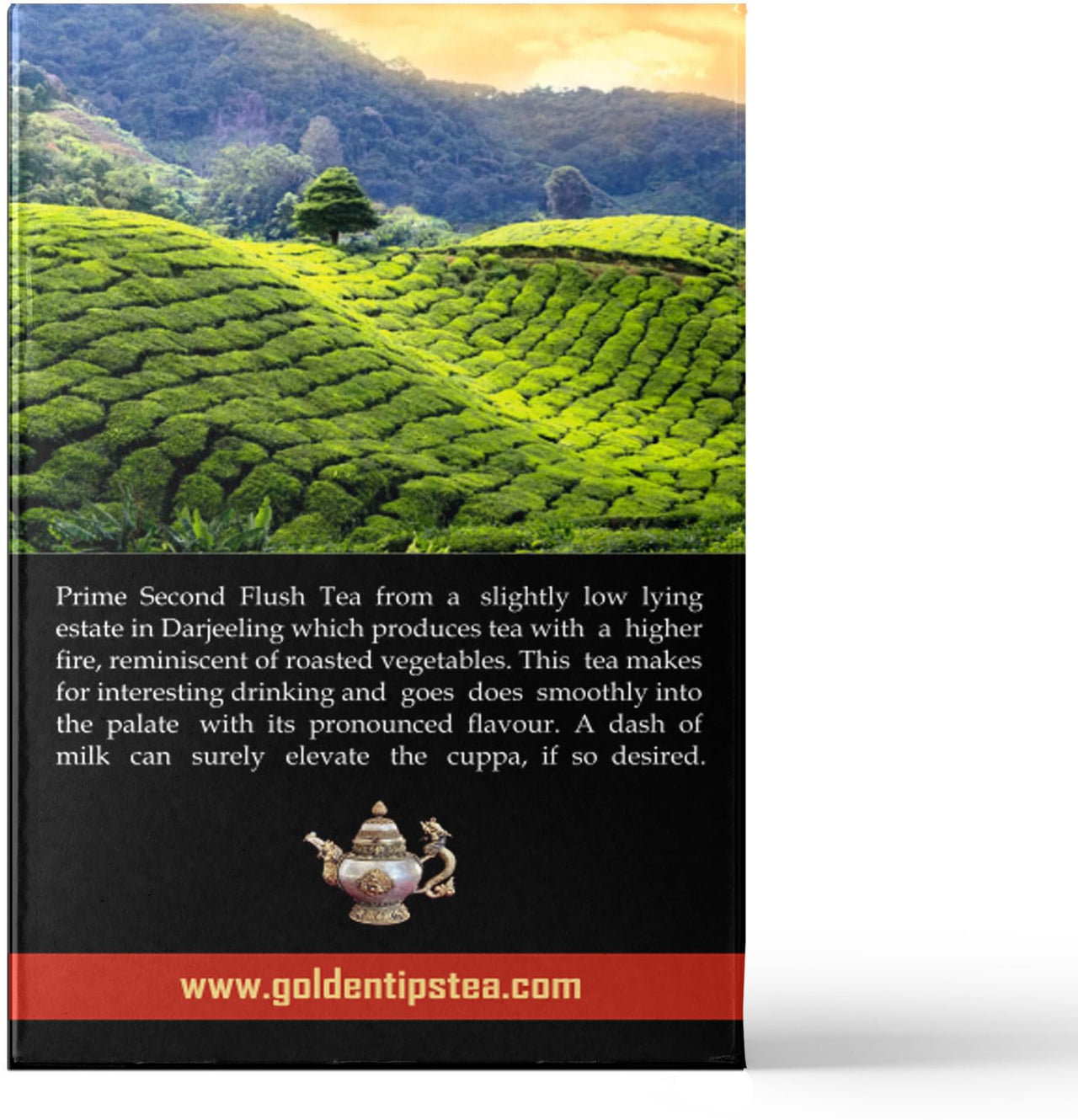 Golden Tips Summer Serenade Second Flush Darjeeling Black Tea (8.81oz - 250 gm - 125 Cups)