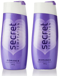 Secret Temptation Romance Talcum Powder for Women, Buy 1 Get 1 Free (300gm each)