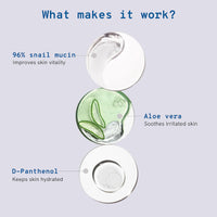 Be Bodywise Snail 96 Mucin Serum 100ml & 2% Salicylic Acid Face Wash 100ml | Prevents Acne and Deep Cleanses Pores | Soothes, Hydrates & Moisturises Skin | Allantoin, 96% Snail Mucin