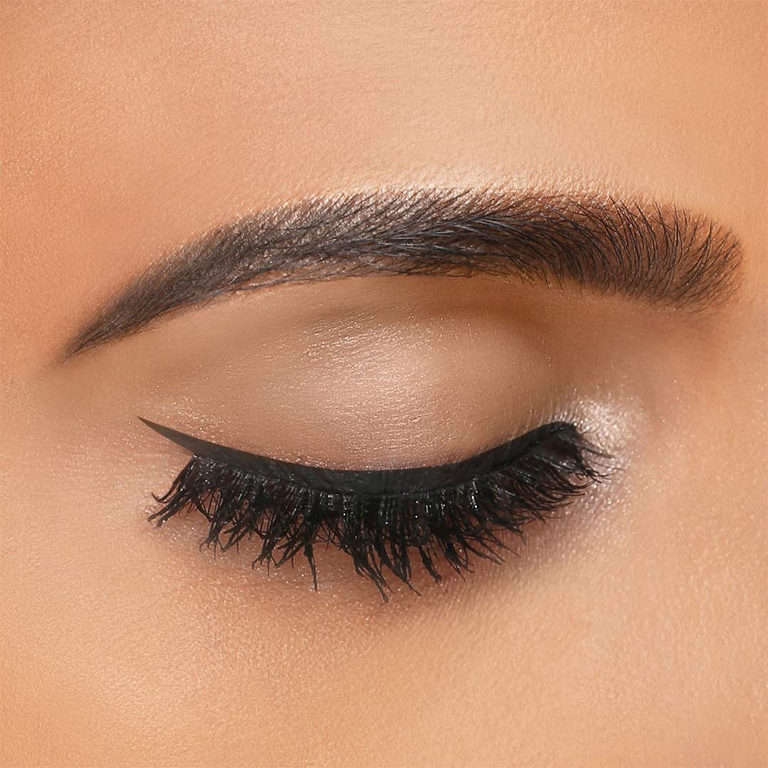 Colorbar Waterproof Opaque Liquid Eyeliner Opaque Finish - Black, 2.5ml (Pack of 2)