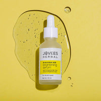 Jovees Herbal 5% Glycolic Acid Brightening Serum With 5% Niacinamide Yuzu Lemon & Hyaluronic Acid | Improves Skin Texture & Uneven Skin | For All Skin Types | 30 ml