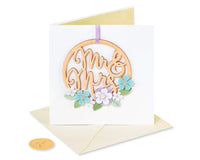 Papyrus Wedding Card (Wonderful Life Together) Mr. and Mrs.