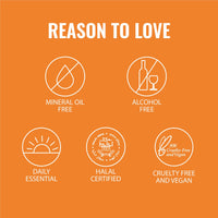 Iba Vitamin C Glow Body Lotion | Hydrating & Smoothening | Non Greasy | All Skin Types | 100% Vegan | Paraben & Mineral Oil Free | Halal Certified & Vegan - 320ml