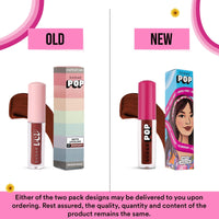 SUGAR POP Matte Lipcolour | Lasts Upto 8 hrs l Brown Lipstick for Women l Vitamin E Infused | Non-Drying, Smudge Proof, Long Lasting | 1.6ml - 05 Mahogany (Chocolate Brown)