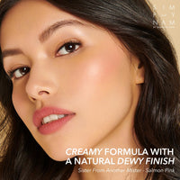 SIMPLYNAM Velvet Cream Magic Blush | Sister from Another Mister | 4.5g | Multi-Purpose | Lightweight & Creamy | Highly Pigmented & Buildable | Sweat & Water-Resistant | Hydrating with Rosehip & Vanilla Fruit Oil