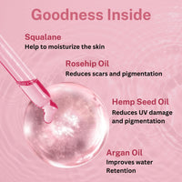 Jaquline USA Jaquline USA Lumi Glo Radiance Boost Facial Oil | for glowing skin | enriched with Jojoba Seed Oil,Grapeseed Oil,Rosehip Oil,Argan Oil,Orange Oil,Chia Seed Oil,Vitamin-E,Grapefruit Extract etc| Boost Skin Radiance.It also helps to reduce Scar