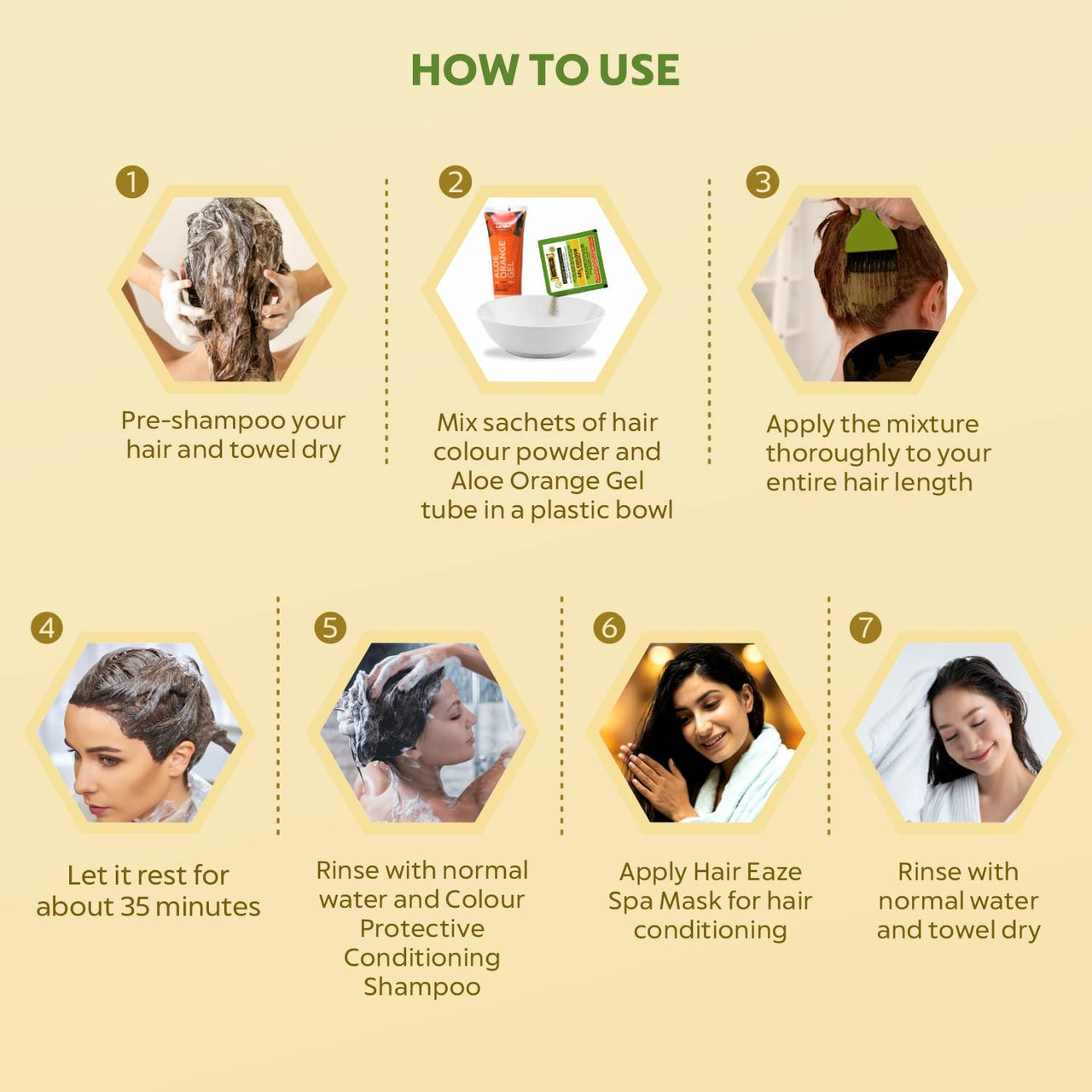 INDUS VALLEY Damage Free Natural Gel Hair Colour for Women | Ammonia & PPD Free Organic Hair Colour with 100% Grey Coverage, Long Lasting Conditioning Hair Color | Dark Brown 3.00 - Pack of 2 (2x220 = 400 ml)