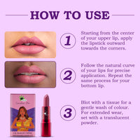 Clumsy Cat Sanskari Poo Matte Lipstick – Delightful Pink | Long Lasting, Waterproof, Smudge-Proof & Non-Sticky | Pink Nude Lipstick for Women, Girls & Dusky Skin Tone | Daily Use Lip Makeup for Office, Party, College