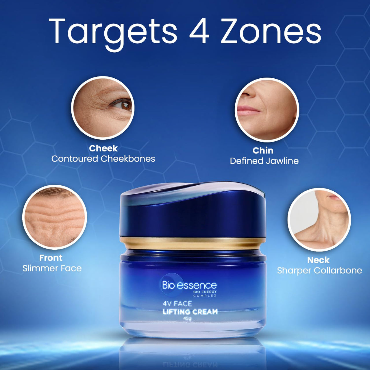 Bio essence Bio-Vlift 4V Face Lifting Cream & Bio-Vlift Face Lifting Serum