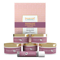 Aryanveda Anti Aging Facial Kit for Glowing Skin (260g), Repairs Wrinkles, Reduce Fine Lines, Remove Dead Skin Cells, All Skin Type for Men & Women (6 Units)