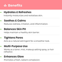 Avimee Herbal Gulabo Premium Rose Water | Skin, Face and Hair Toner | For All Skin Types | 110 ml