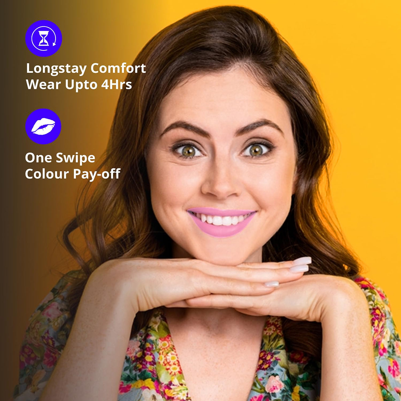 Blue Heaven Get Matte Lipstick | Soft Matte Finish and Lightweight Formula | Intense Pigment | Long-Lasting Lipsticks For Women | 401 | 4GM