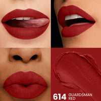Seven Seas HD Intense Matte Lipstick | Non-Transfer | Lipstick For Women (614-Guardsman Red, 3.5G)