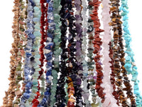 Natural Chip Stone Beads Opalite 5-8mm About 400 Pieces Irregular Gemstones Healing Crystal Loose Rocks Bead Hole Drilled DIY for Bracelet Jewelry Making Crafting (5-8mm, Opalite)
