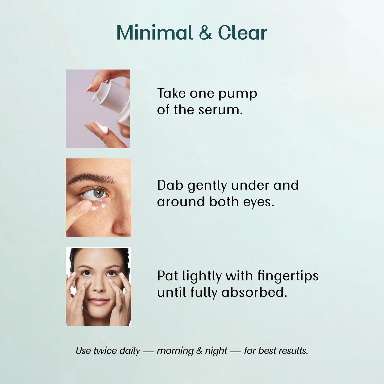 Suun Ayurveda Under Eye Cream I Reduces Dark Circles, Puffiness & Wrinkles | 4% Caffeine, 3% Bakuchiol & 5% Peptides | Brightening & Firming Eye Serum for Men & Women I Visible Results in 14 Days | 15ml