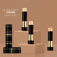 Seven Seas Ultra Light Cover HD Pro Concealer-03 Professional Concealer - Total Oil Control With SPF20 Long Lasting Concealer