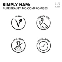 SIMPLYNAM Pixie Dust Multi-Use Glitter Glow | Liquid-to-Powder Formula | Buildable Shimmer | Lightweight & Hydrating | Vegan & Cruelty-Free | Multi-Use for Face & Body | Starlight