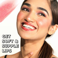 Blue Heaven Tinted Lip Balm infused with Shea Butter, Almond oil and Vitamin E - Strawberry, 8g