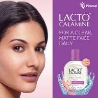 Lacto Calamine Face Lotion for Oil Balance - Oily Skin - 120 ml & Lacto Calamine Aloe Vera Gel with 99% Pure Natural Aloe Vera, Vitamin E and Glycerin - 150 g - Pack of 1