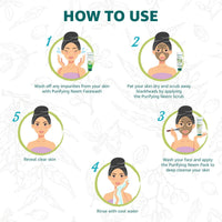 Himalaya Pure Skin Neem Facial Kit (Pack of 4)