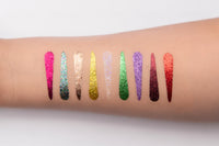 TS COSMETICS Pro Glitter Eyeshadow Palette – Blueland | Pressed Glitter, Shimmer & Matte Finishes | Highly Pigmented, Long-Lasting Eye Makeup