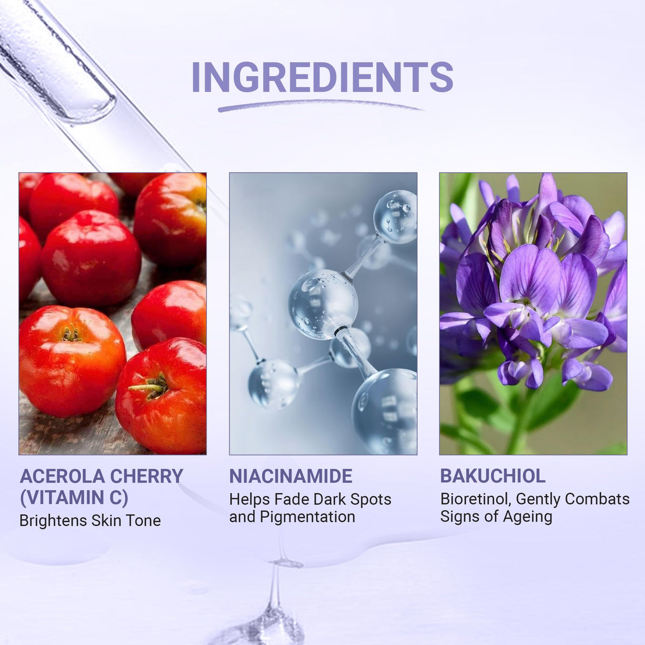 SEREKO 50X Vitamin C Face Serum for Glowing & Brightening Skin | Suitable to All Skin Types | Reduce Dark Spot, Recurring Acne & Blemishes | With Psychodermatology Formula | 10ml