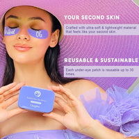 OCEGLOW-Powerful Marine Extracts Youthful Glow Eye Revive Under Eye Patch | Reduces Dark Circles, Puffiness & Fine Lines | Hydrates & Refreshes Under Eye Area | For Radiant & Youthful Eyes, 30 Grams