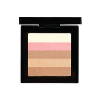 Hilary Rhoda Shimmer Bricks Highlighter Palette | Bronzers, Highlighters & Blushes | Highly Pigmented | Long Lasting & Illuminating Glow - 8.1g (Shade - 05)
