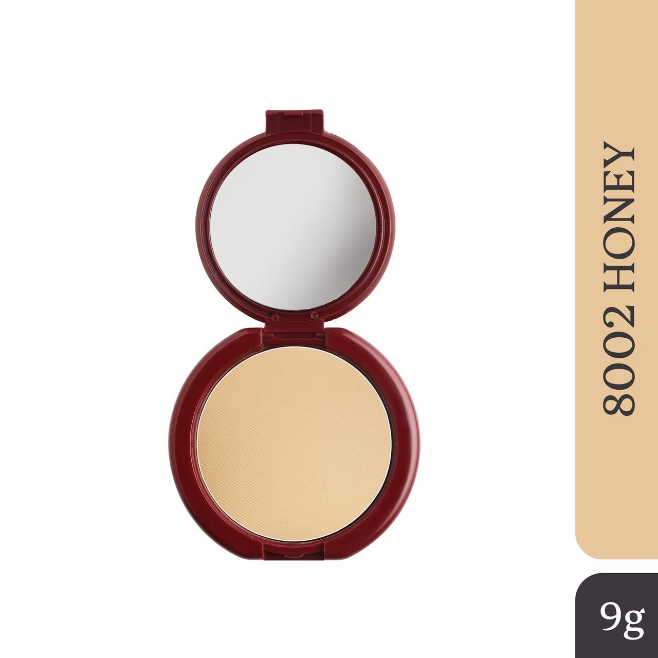 Dazller Classique Compact Powder, 9g - (Pack of 2) 8002 Honey, Velvety Natural Finish, Oil-Control, Sebum Absorption Formula, No-makeup look, Emollient-rich
