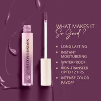 Carlton London Liquid Matte Chuffed Kiss Mocha Me Lipsticks |Enriched with Vitamin E, Avocado Oil | Matte Finish, Non-Sticky and Non-Drying | Upto 12 Hrs- 3ML (Burnt Berries)