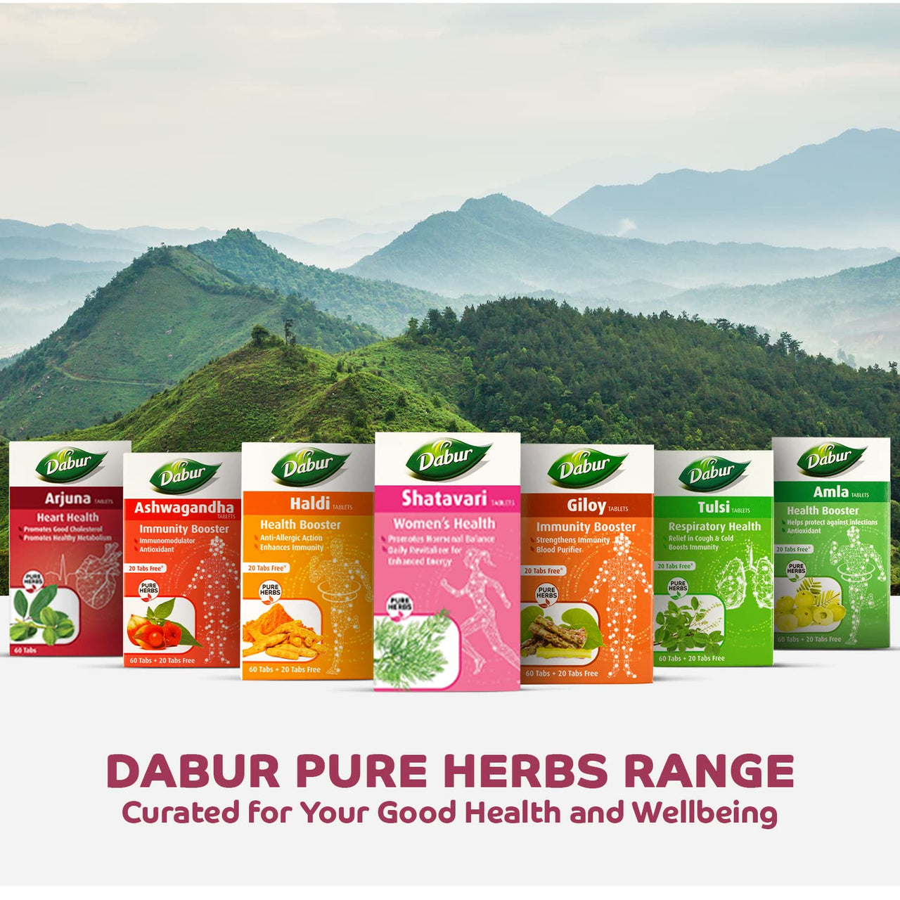 Dabur Shatavari Tablets | Women's  Wellness | Hormonal Balance Supplement - 60 tablets