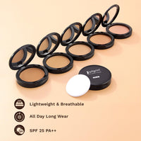 Pilgrim Nude-10 Matte Finish Compact Powder SPF 25 Absorbs Oil, Conceals & Gives Radiant Skin
