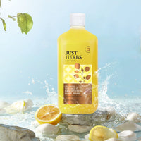 Just Herbs Vitamin C Brightening Body Wash with Lime and Liquorice for Men & Women | Hydrates Skin, Reduces Hyperpigmentation & Maintains pH Level | Suits All Skin Types- 300 ml