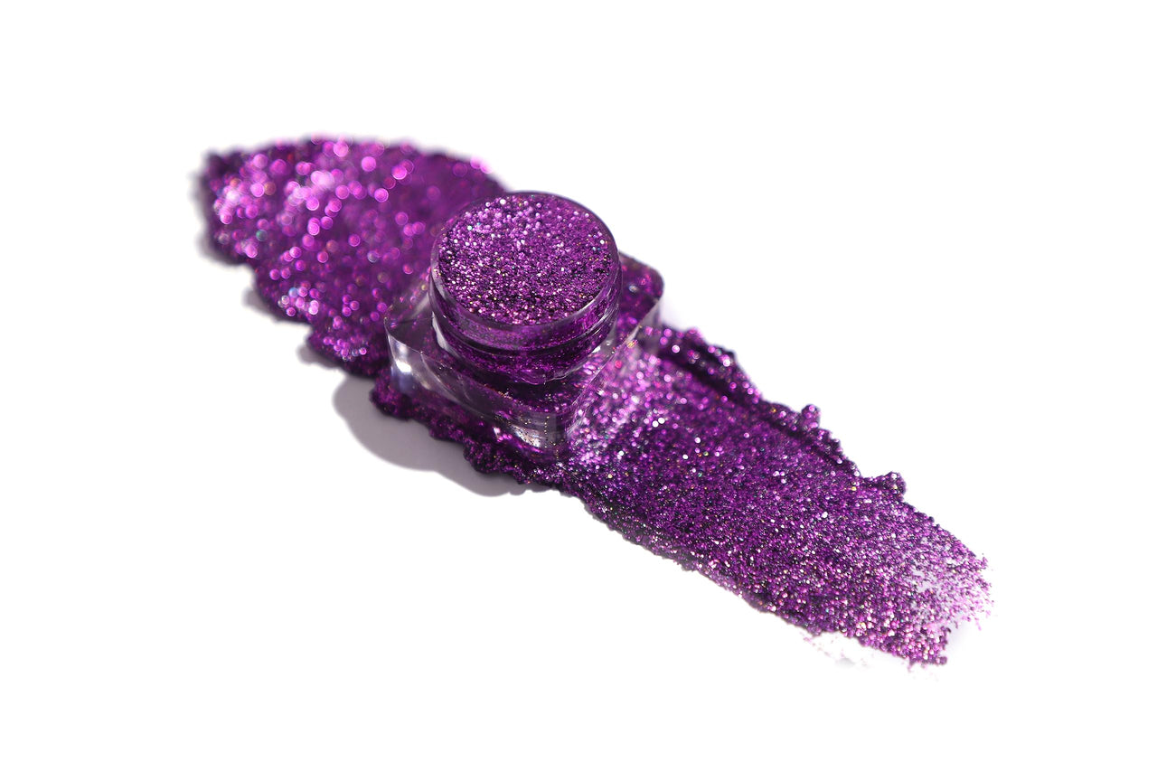 TS COSMETICS Pro Glitter Eyeshadow Palette – Grapes | Pressed Glitter, Shimmer & Matte Finishes | Highly Pigmented, Long-Lasting Eye Makeup