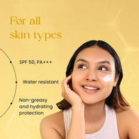 SkinInspired Total Care Gel Sunscreen Spf 50+ (50Ml)|Broad Spectrum Pa+++ Uva/Uvb Protection, Blue Light, Phyto Extracts| Ultra-Light Gel|Non-Sticky|No White Caste|For All Skin Types