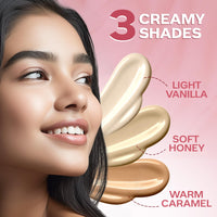 FACES CANADA SPF 35 BB Gel Crème - Warm Caramel, 30g | Multitasking | Even Skin Tone | Instant Glow | Smooth Flawless Matte Finish | Hydrating | Lightweight & Nonsticky