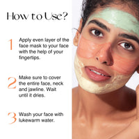 Nourish Mantra mask Mini Trio Face Care Kit | Holy Basil & Neem Vardaan Mud Mask, Exotic Black Turmeric Mud mask, Orange & Saffron Avanda Glow | for Rejuvenated & Glowing Skin (12g each)