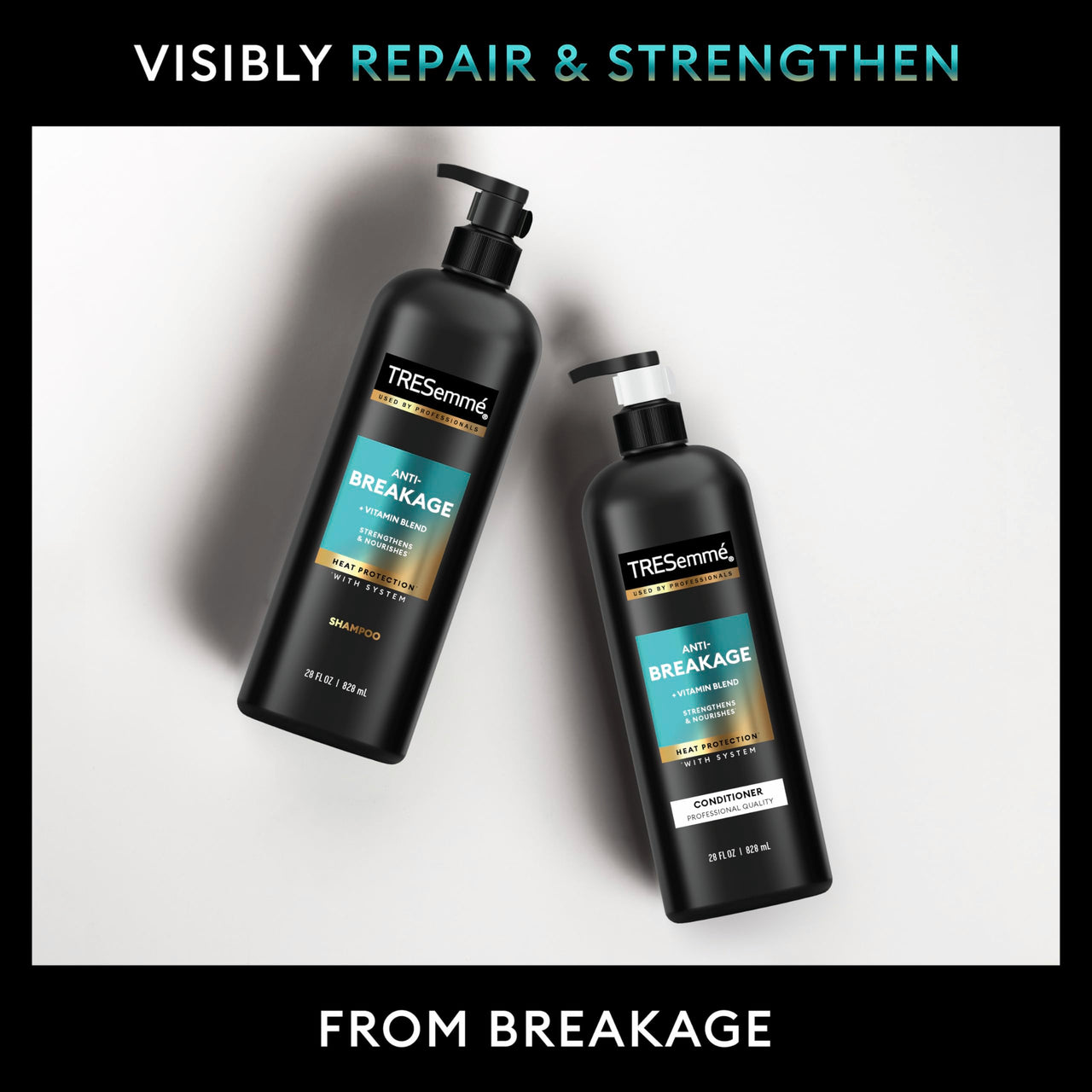 TRESemme Unscented Conditioner For All Hair Type 828Ml (Anti-Breakage), 1 Count