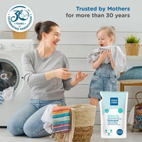 Mee Mee Baby Liquid Detergent 500 ml | Ph balanced, Free from Harsh Chemicals, Safe for mother's hands & baby's skin | Anti-Bacterial, Removes Stains & Odor with One Drop, Hypoallergenic