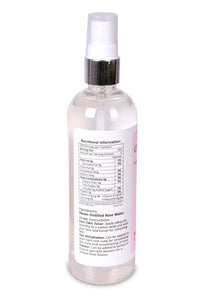 Orgrain India Pure Rose Water/Gulab Jal Spray 200 ml | Premium Face Mist and Toner for Brighter and Hydrated Skin | Oil-Control, Unclog Pores