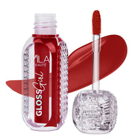 Mila Beauté Gloss Girl Lip Gloss | Enriched With Mango Seed Butter & Hyaluronic Acid | Light Weight & Non-Sticky Formula | Gives Fuller-Lip Effect & Extra Hydration | High Shine Finish-Bossy, 2.8 ml
