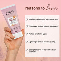 Globus Naturals Rice Ceramide Revival Face Cream, Enriched with Sunflower & Coffee, Ayurvedic Formula, Paraben Free, Gentle & Mild, Suitable For All Skin Types, 50 gm (Pack of 2)
