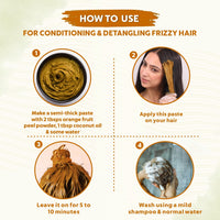 INDUS VALLEY 100% Organic Orange Peel Powder | Citrus aurantium - (100g *2= 200g)
