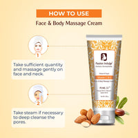 Passion Indulge Massage Cream Pearl-CE for Face and Body - 100gm