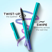 RENEE Holographic Eyeliner, Smudge-proof & Long-lasting, Easy Glide & Quick-drying Formula With Monochrome Effect, Intense Color Pay-off, Infused With Vitamin E, 01 Earth