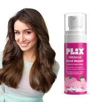 The Plant Fix Plix Hibiscus Bond Repair Leave-In Hair Mask | FiberHance | Repairs Damage, Reduces Frizz & Strengthens Hair | Vegan & Sulfate-Free | 50g
